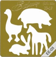 EE-05  - Embossing sjabloon. 