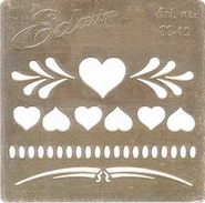 EE-12  - Embossing sjabloon. 