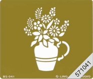 571041 - Embossing stancil. 