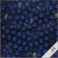 13xx04 - Holzkugelperlen Blau 5
