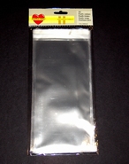 64007 - Plastic bags with adhesive strip. 