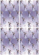 555001 - Backgroundpaper 4pcs./sheet 