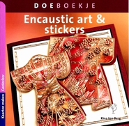 300012 - Encaustic art & stickers. 