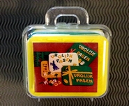 695943 - Transparent Koffer mit Moos-Gummi. 