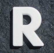 69510-R - Styropor letter 