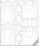 3121 - Transparent - Handtasche 